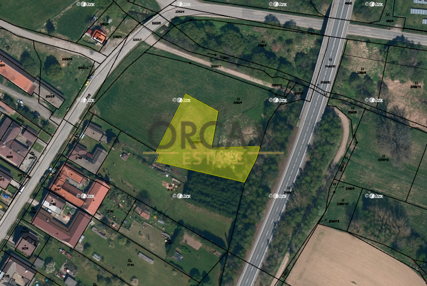 Prodej pozemku v k. ú. Kamenice nad Lipou o výměře 1998 m2