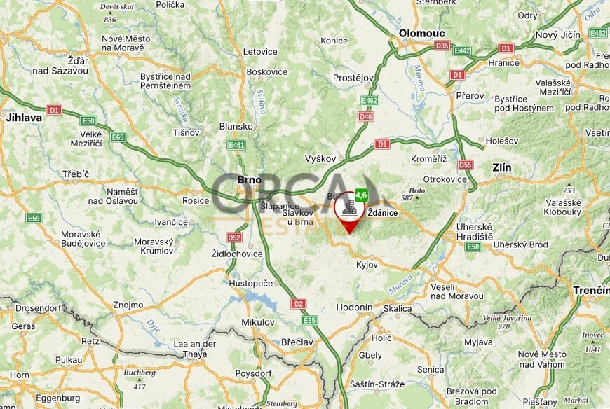 0,2 ha pozemku v k. ú. Ždánice