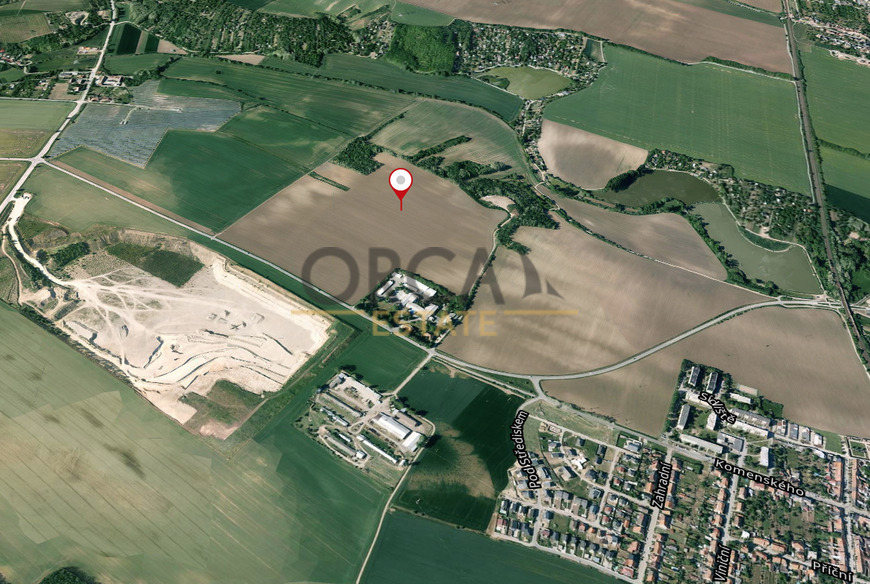 Prodej pozemků o celkové výměře 18 217 m2 v k.ú. Hrušovany u Brna
