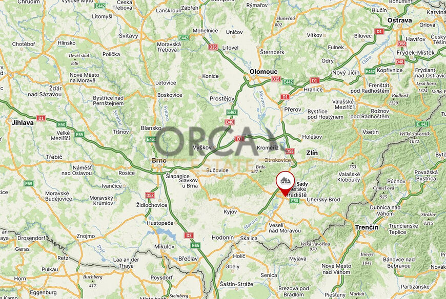 Prodej pozemku v k. ú. Sady o výměře 2307 m2