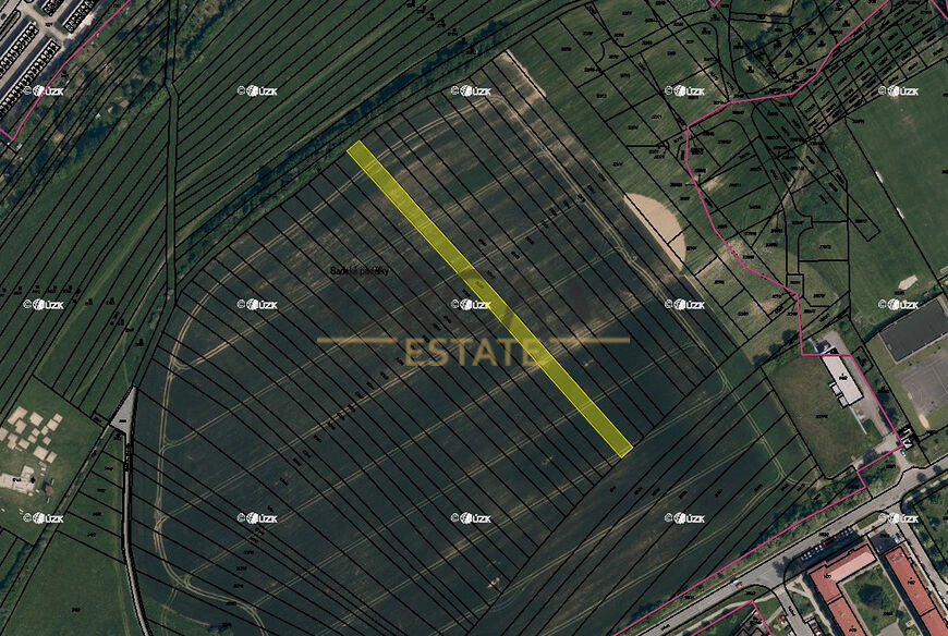 Prodej pozemku v k. ú. Sady o výměře 2307 m2