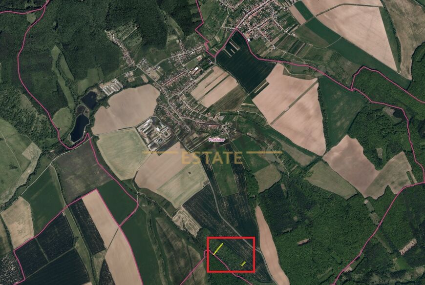 0,19 ha pozemků k.ú. Prakšice