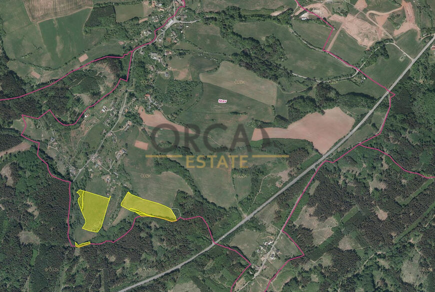 4,9 ha pozemků v k.ú. Stav