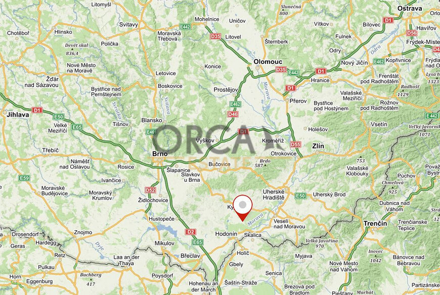 Prodej pozemků v rezervě ÚP: plochy smíšené obytné v k.ú. Ratíškovice o výměře 1482 m2