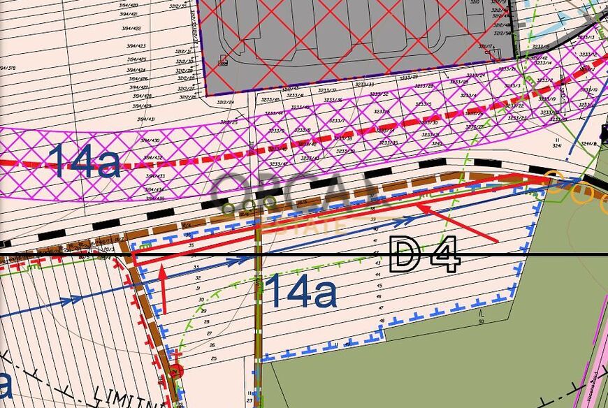 Prodej pozemků v rezervě ÚP: plochy smíšené obytné v k.ú. Ratíškovice o výměře 1482 m2