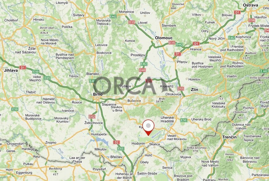 Spoluvlastnický podíl 142 m2 na pozemku v k.ú. Ratíškovice