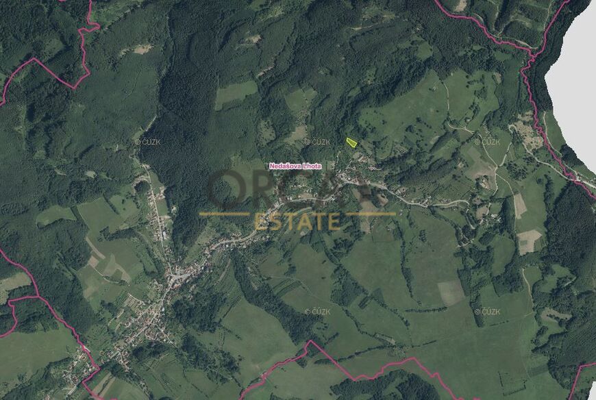 0,14 ha pozemku v k. ú. Nedašova Lhota