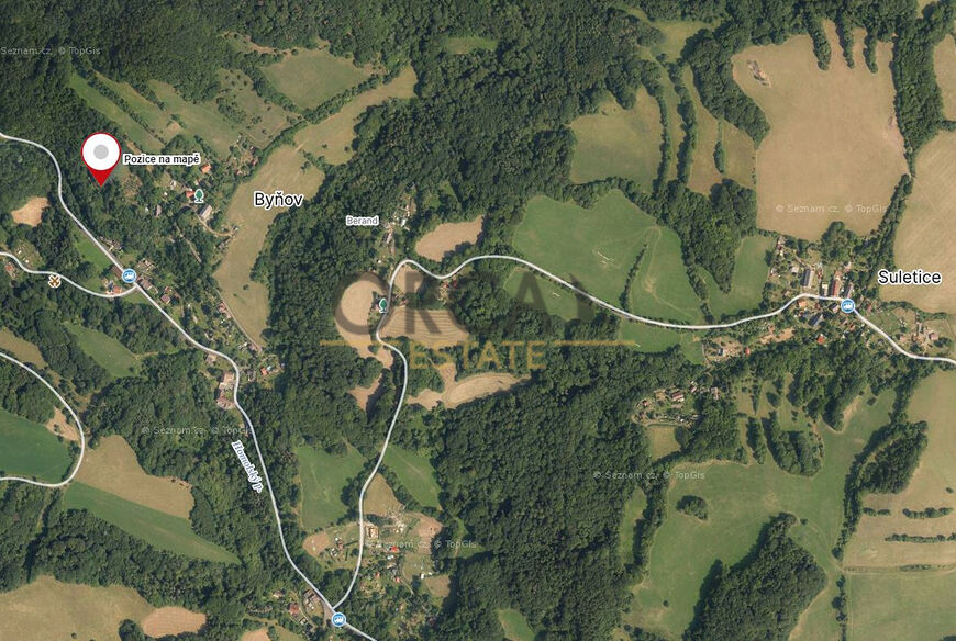 Prodej pozemku určeného jako plocha rekreace v k.ú. Suletice o výměře 2794 m2