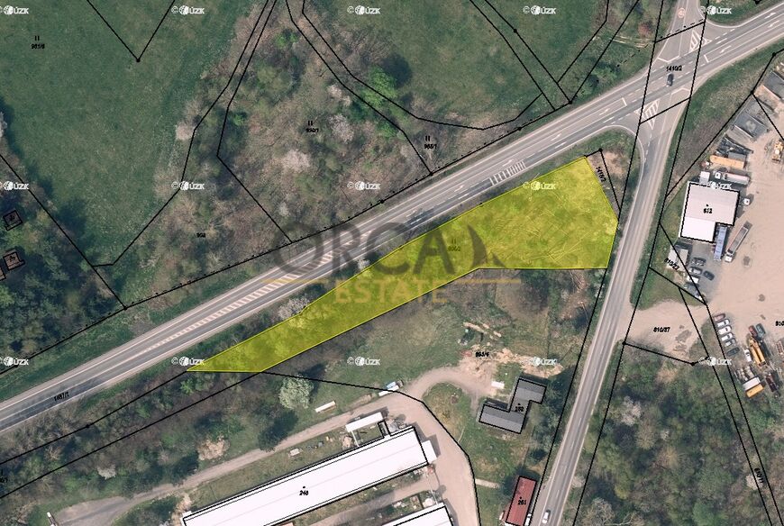 Zajímavé pozemky 1803 m2 v k. ú. Markvartice v Podještědí