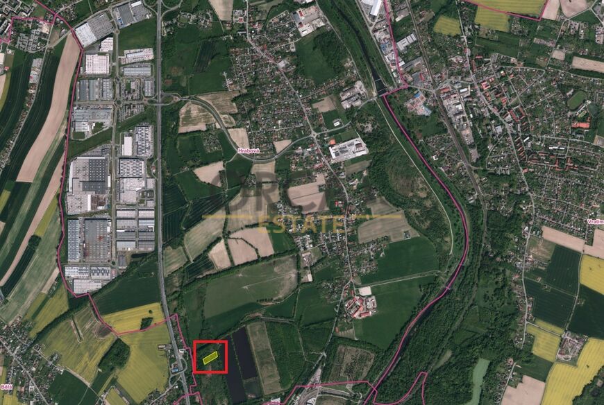 Pozemky vhodné pro rybáře v k.ú. Ostrava - Hrabová, o výměře 4653 m2