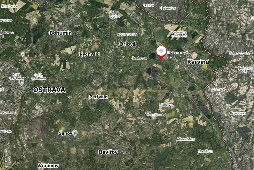 Prodej pozemků o výměře 8389 m2 v k.ú. Staré Město u Karviné, LV 2329