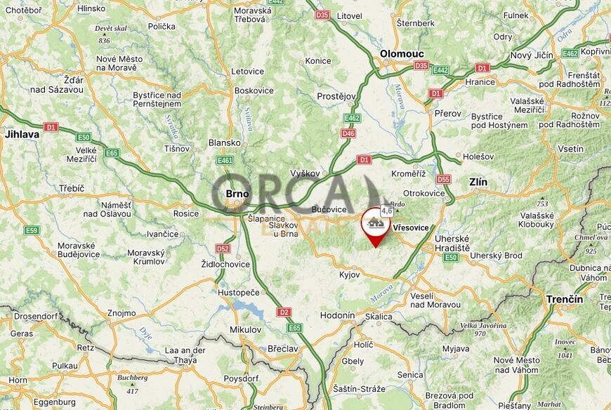 Orná půda v k.ú. Vřesovice