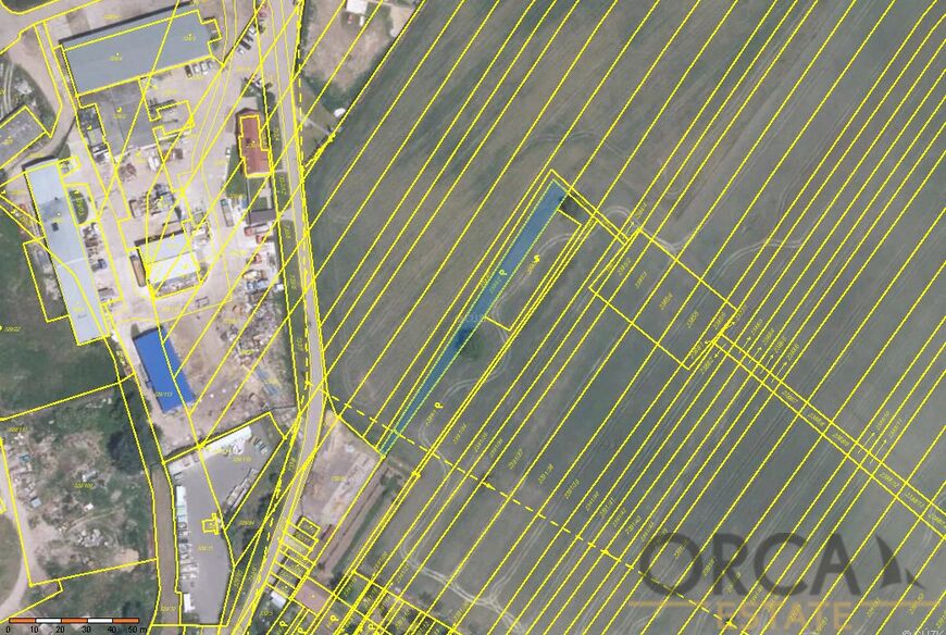 0,9 ha pozemků v k.ú. Hrušky