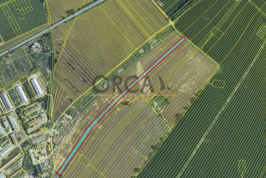 0,9 ha pozemků v k.ú. Hrušky