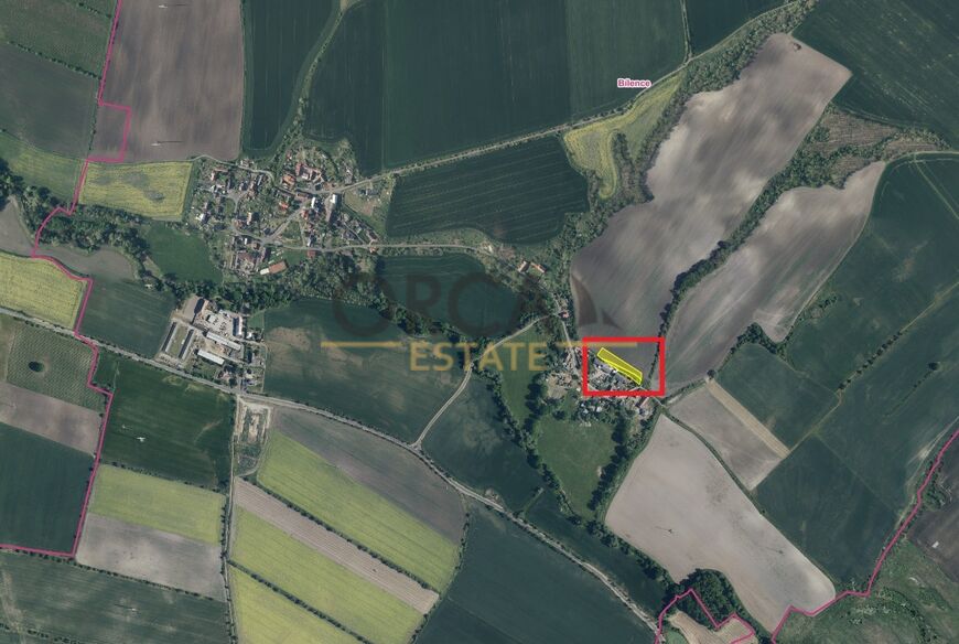 Prodej  0,2 ha investičních pozemků  v k.ú. Bílence