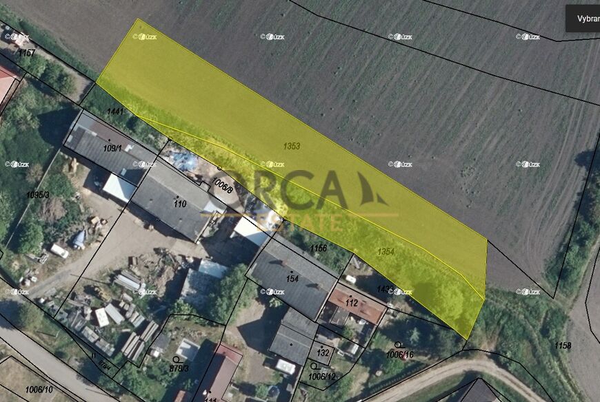 Prodej  0,2 ha investičních pozemků  v k.ú. Bílence