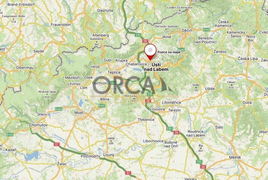 0,2 ha pozemků v k.ú. Ústí nad Labem