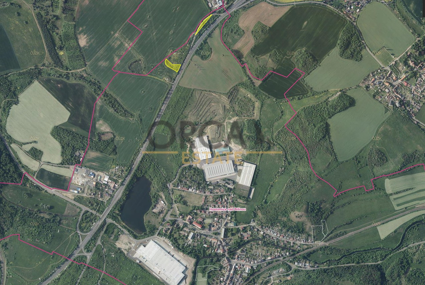 0,4 ha ostatní plochy v k.ú. Hostomice nad Bílinou