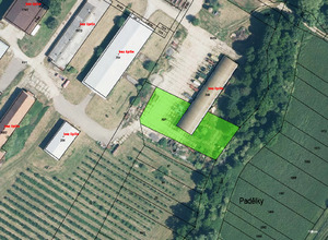 Fotografie nemovitosti - Prodej manipulační plochy v podílovém spoluvlastnictví 1214 m2 ve Skalce u Kyjova