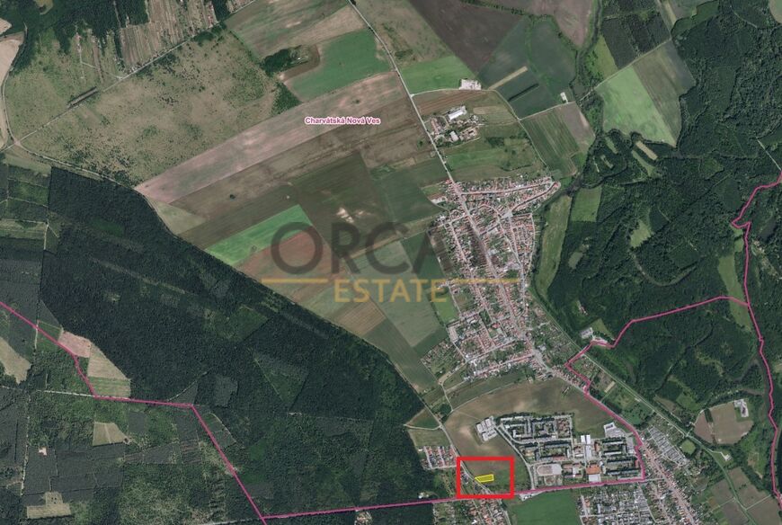 0,24 ha pozemku v k.ú. Charvátská Nová Ves