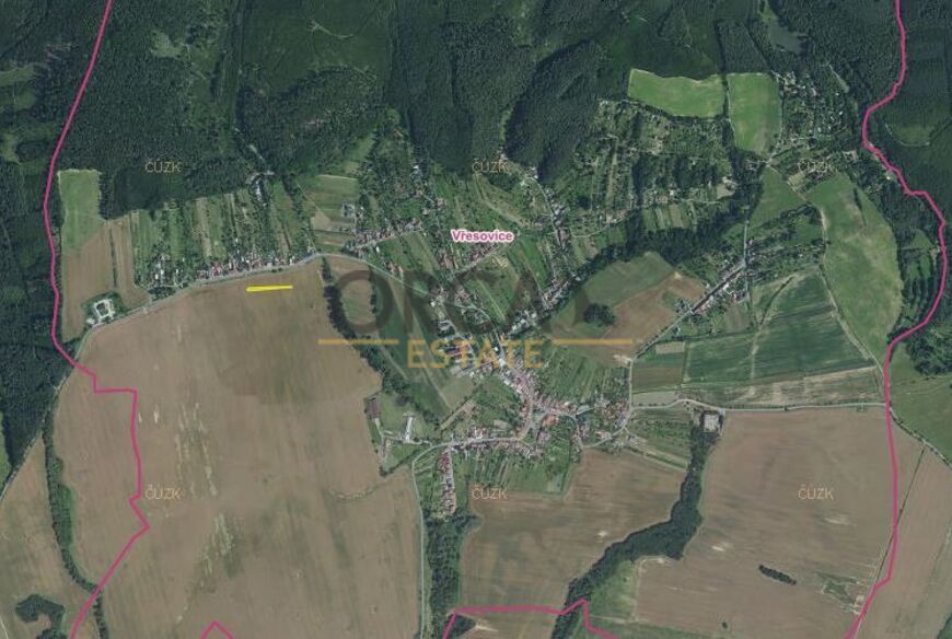 Orná půda v k.ú. Vřesovice