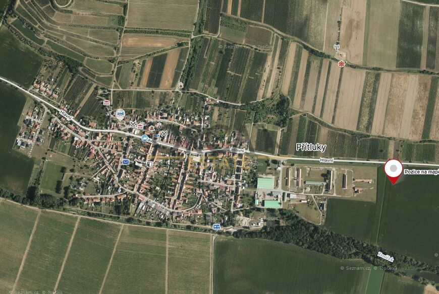 Prodej pozemku v k.ú. Přítluky o výměře 2963 m2