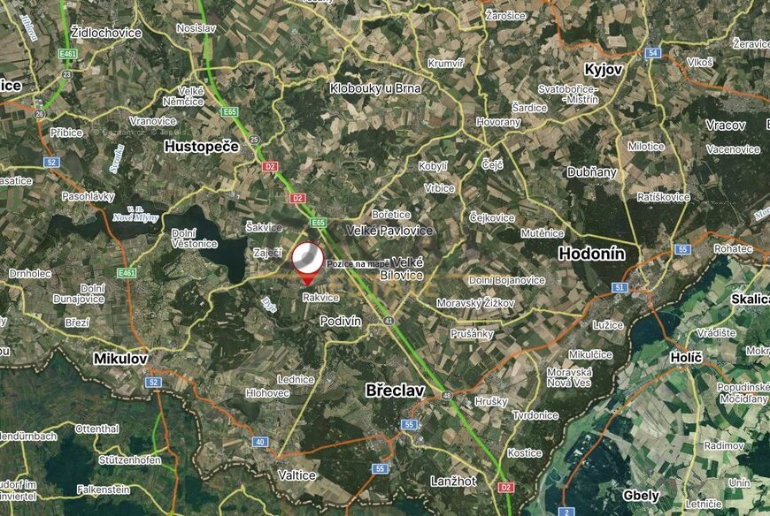 Prodej pozemku v k.ú. Přítluky o výměře 2963 m2