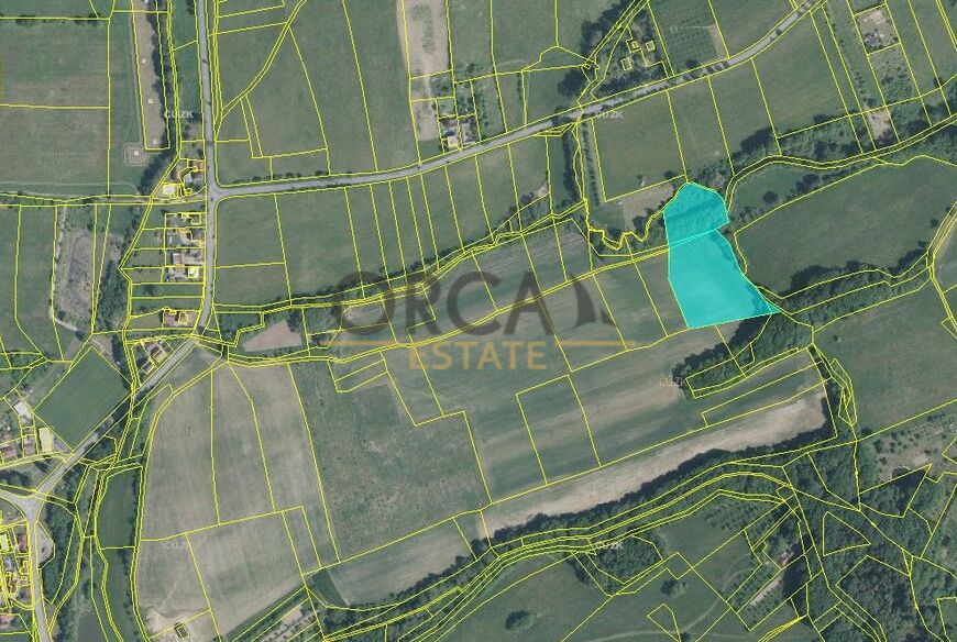 Prodej 1,6 ha pozemků v k. ú. Březůvky