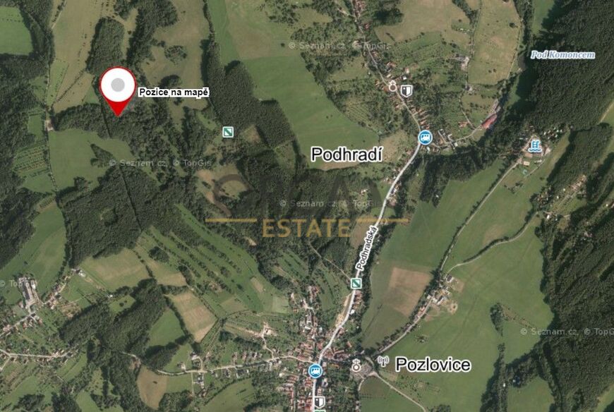 Prodej 1 ha pozemků v k. ú. Pozlovice