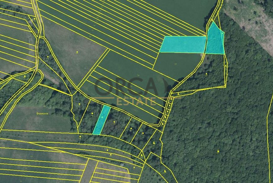 Prodej 0,9 ha pozemků v k. ú. Újezdec u Luhačovic