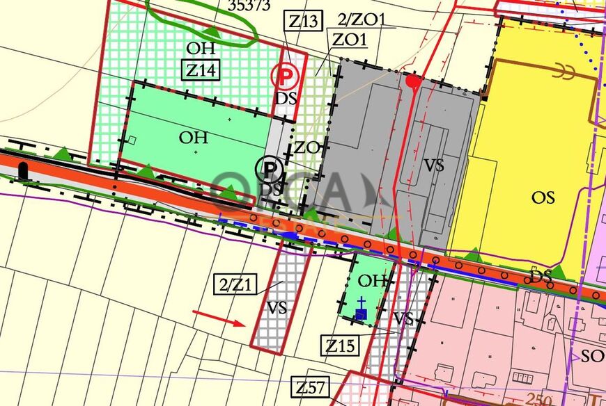 Pozemek o výměře 1923 m2 v k. ú. Mořkov