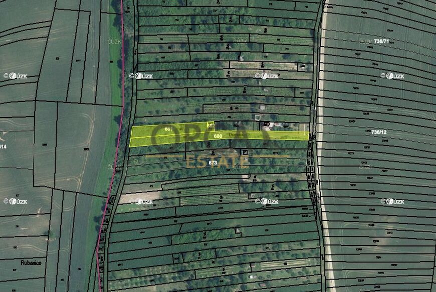 0,24 ha orné půdy v k.ú. Boršov u Kyjova