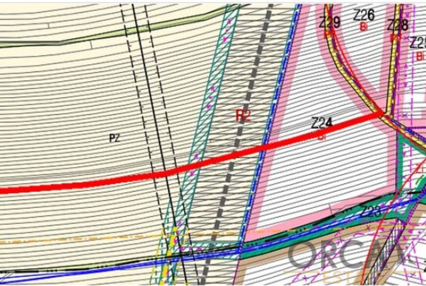 Podíl 2377 m2 na pozemcích v k.ú. Boršov u Kyjova