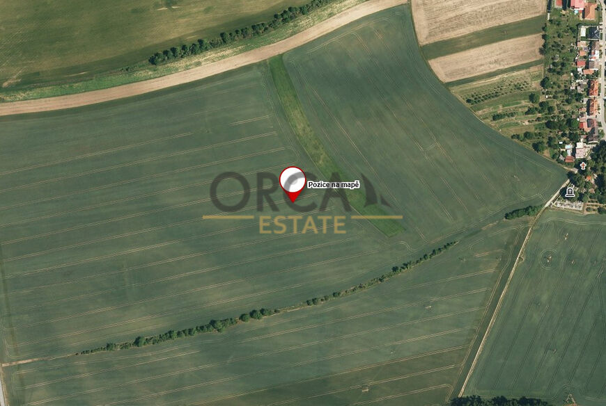 Podíl 2377 m2 na pozemcích v k.ú. Boršov u Kyjova
