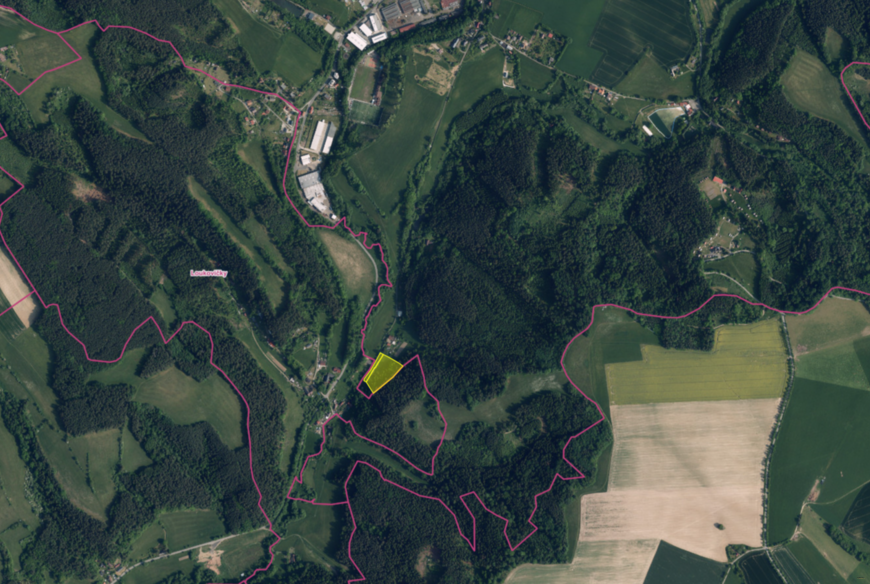 Český dub (7 111 m2)