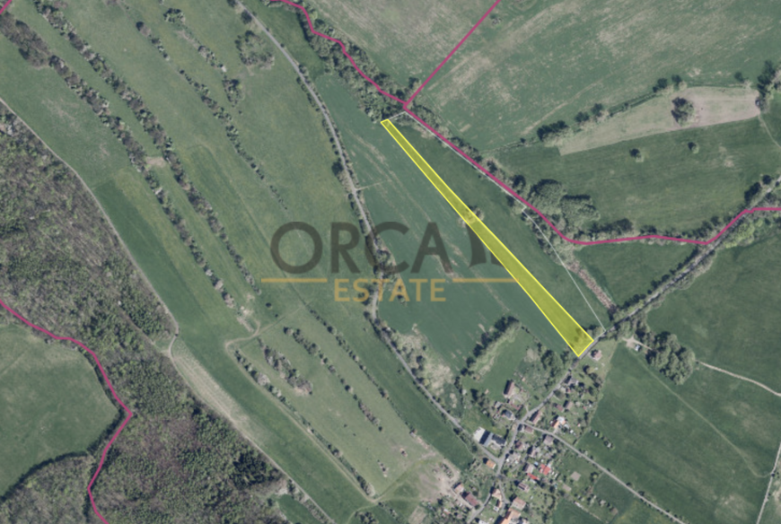 Prodej pozemku Arnultovice u Lučního Chvojna, 13307 m2