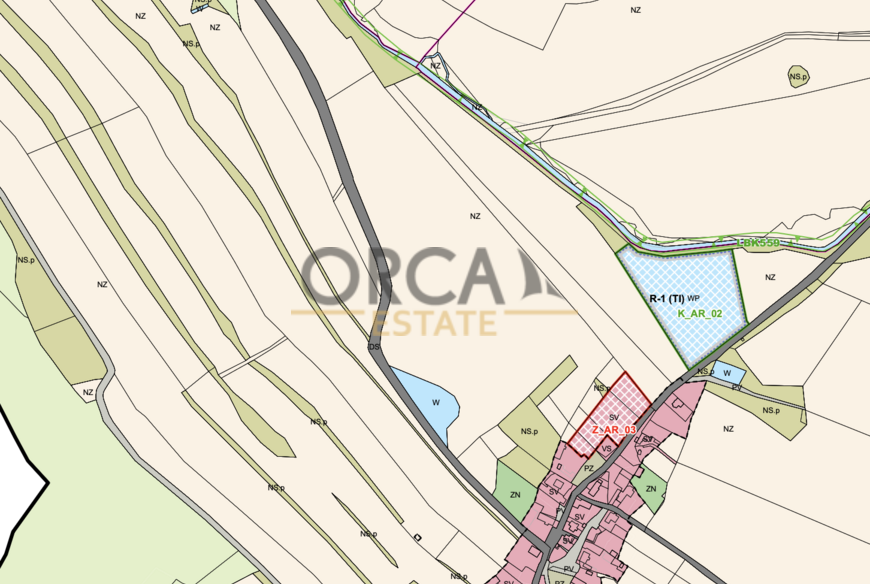 Prodej pozemku Arnultovice u Lučního Chvojna, 13307 m2