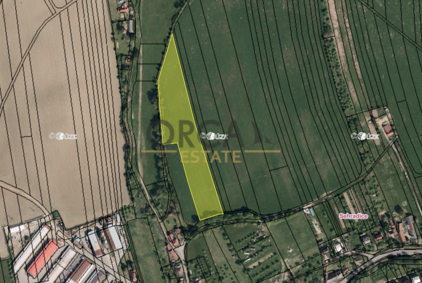 Prodej zemědělského pozemku Sehradice, 12712 m2