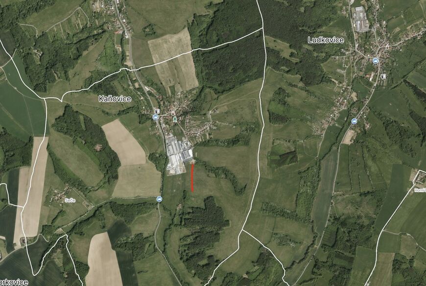 Kaňovice u Luhačovic 1 153 m2