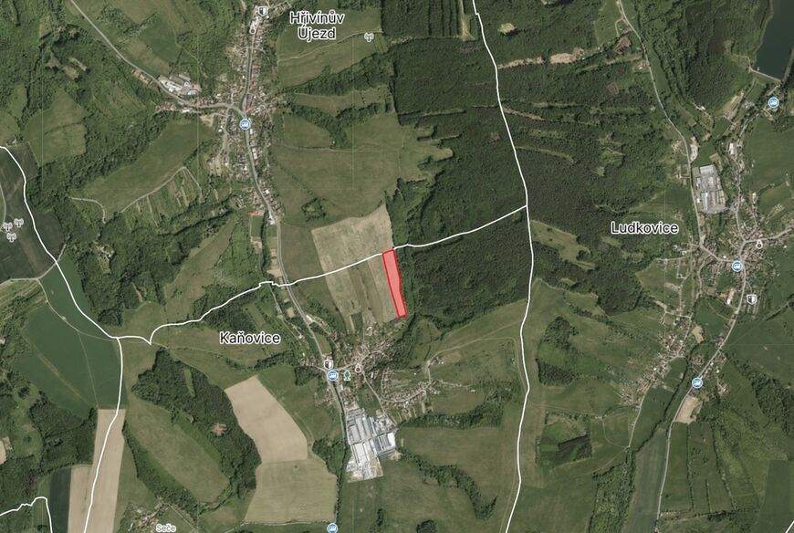 Kaňovice u Luhačovic 19 906 m2