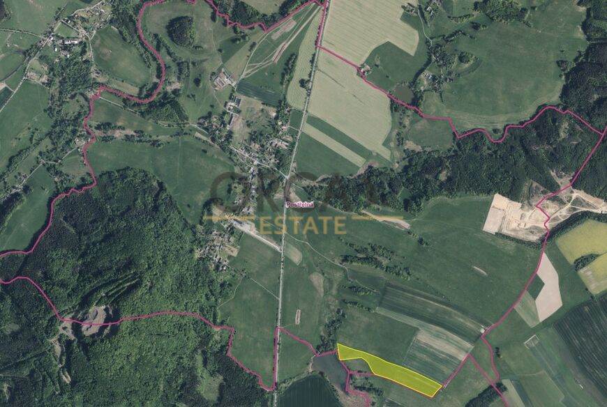 6,5 ha orné půdy v k.ú. Postřelná