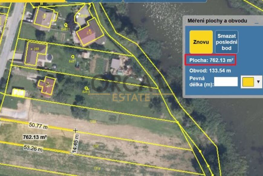 Prodej pozemku v k.ú. Tavíkovice (okres Znojmo) o výměře 1950 m2