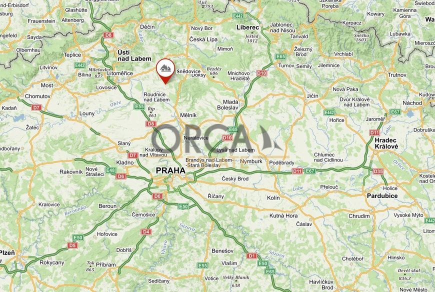 Zajímavý pozemek v k.ú. Snědovice