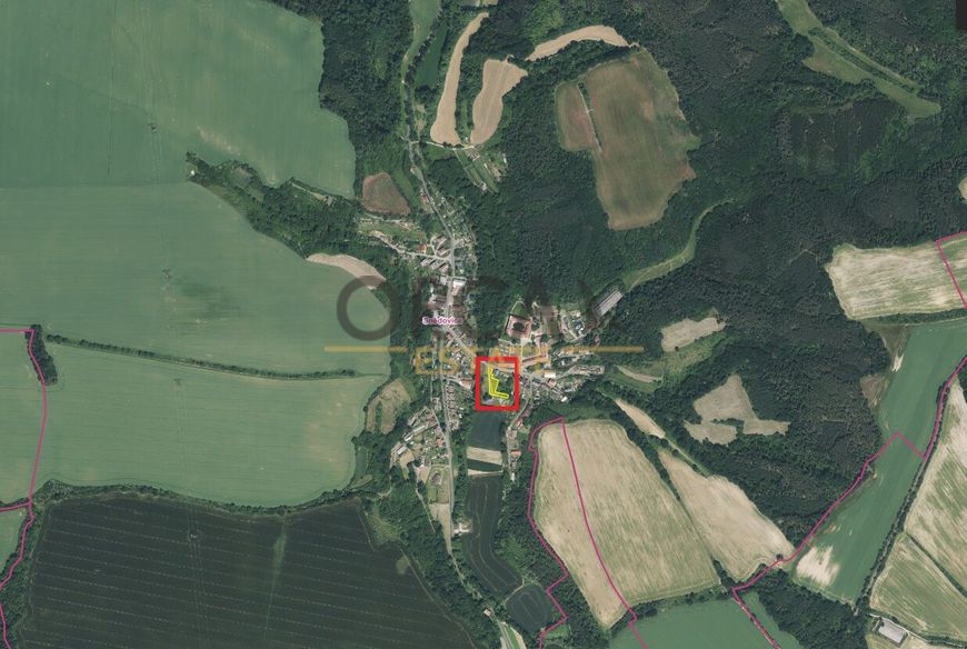 Zajímavý pozemek v k.ú. Snědovice