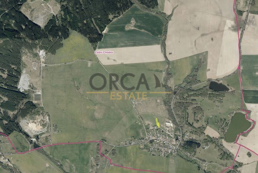 0,3 ha pozemků v k. ú. Zadní Chodov