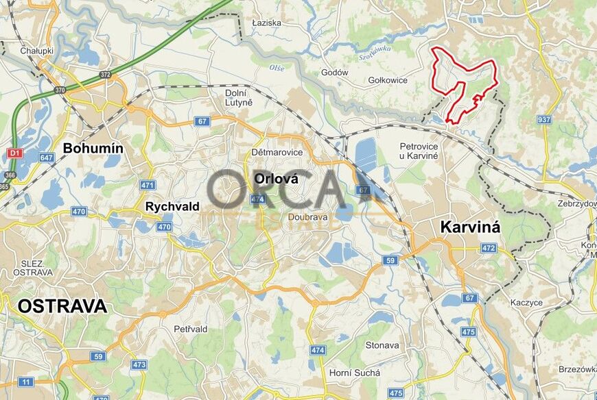 0,6 ha pozemku v k.ú. Prstná