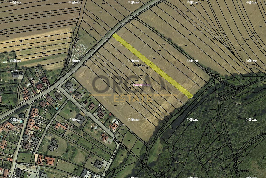 Prodej zastavitelného pozemku 2050 m2 v k. ú. Lhota Rapotina