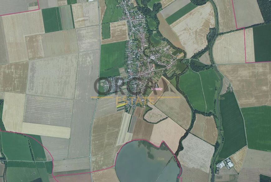 Pozemek v k.ú. Věrovany o výměře 2682 m2