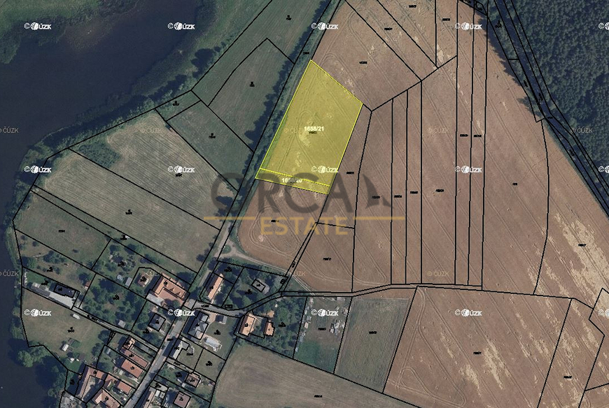 0,18 ha pozemku v k.ú. Rosovice