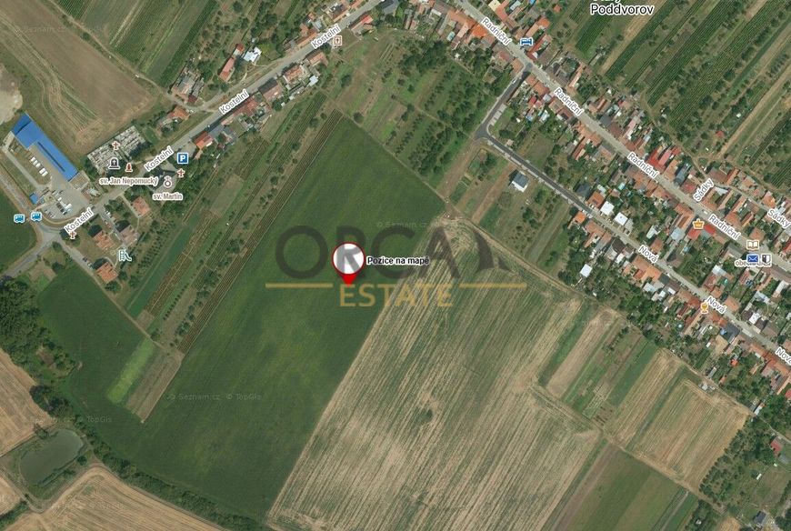 Spoluvlastnický podíl na pozemcích v k.ú. Starý Poddvorov
